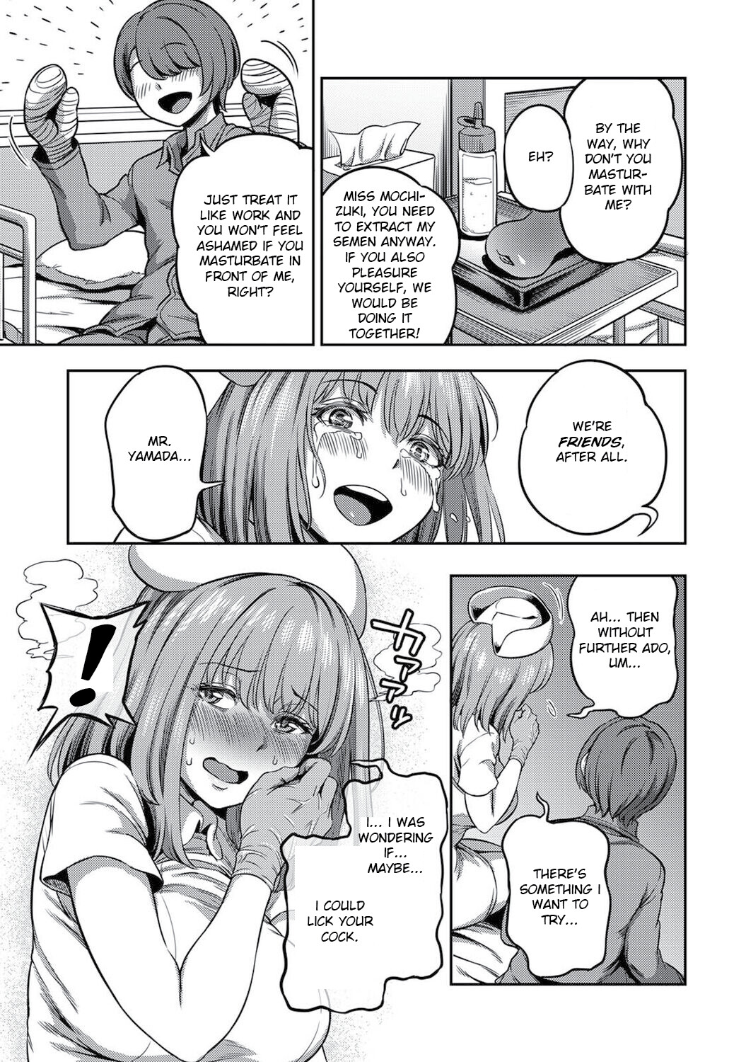 Hentai Manga Comic-Semen Extraction Ward ~Life in a hospital where a nurse with a nymphomaniac personality manages your orgasms~-Read-16